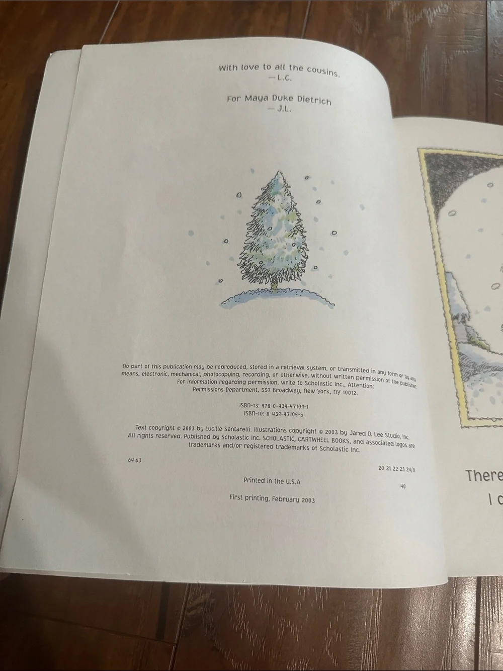 There Was a Cold Lady Who Swallowed Some Snow 2003 First Printing Scholastic